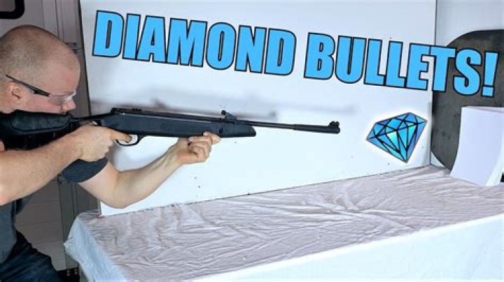 Can a bullet break diamond?