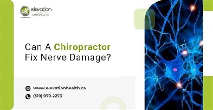 Can a chiropractor fix neuropathy?