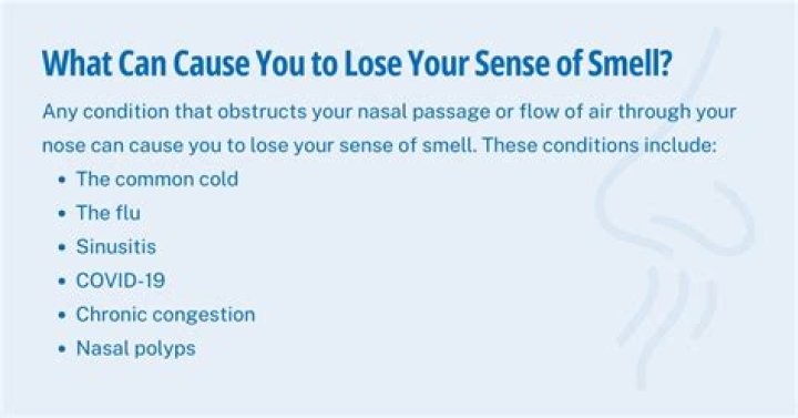 Can vaping cause loss of smell?
