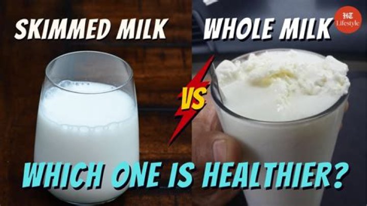 Do French drink skim milk?