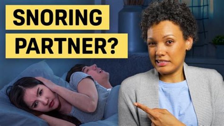 How do couples deal with snoring?