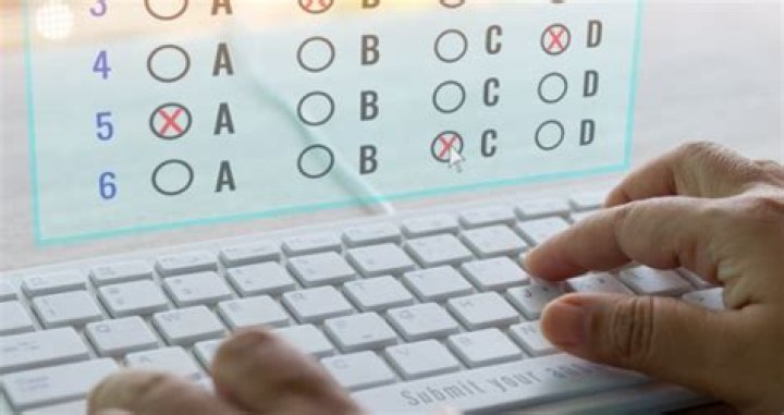 How do students get caught cheating on online exams?