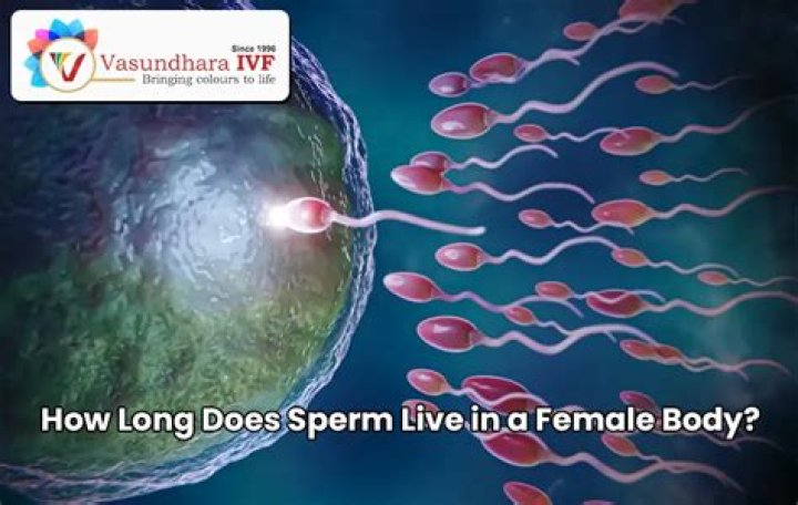 How does a woman feel after sperm enters the body?