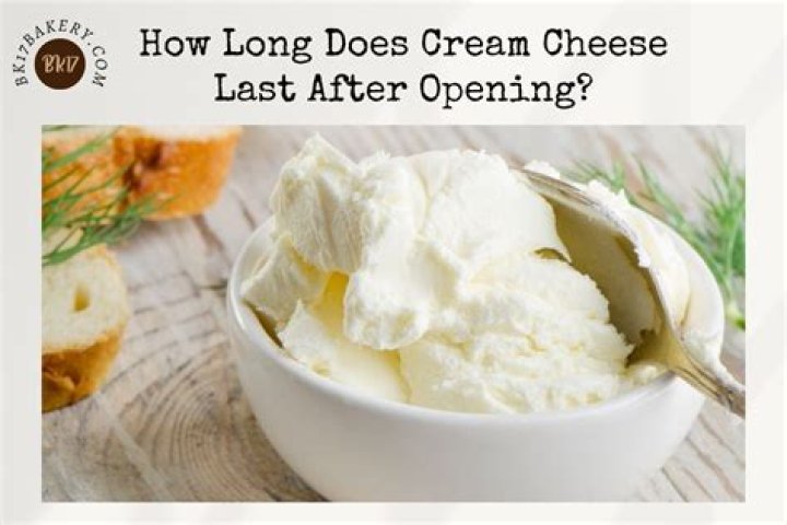 How long does cream last after opening?