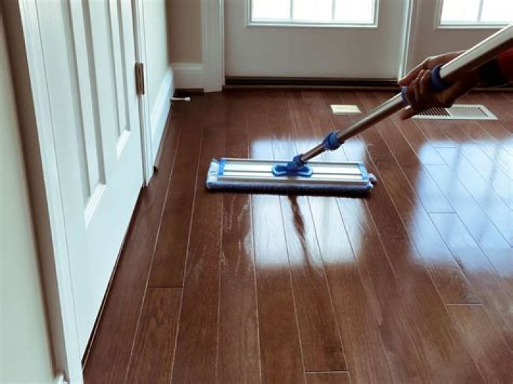 Is it OK to clean wood floors with Pine-Sol?