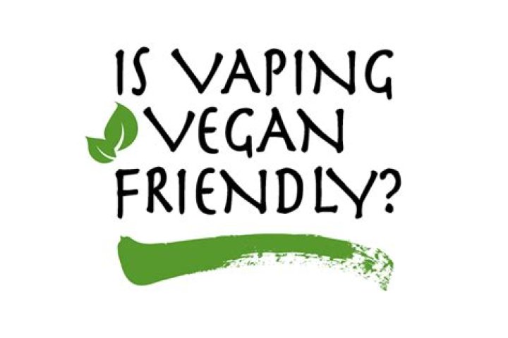 Is vaping vegan friendly?