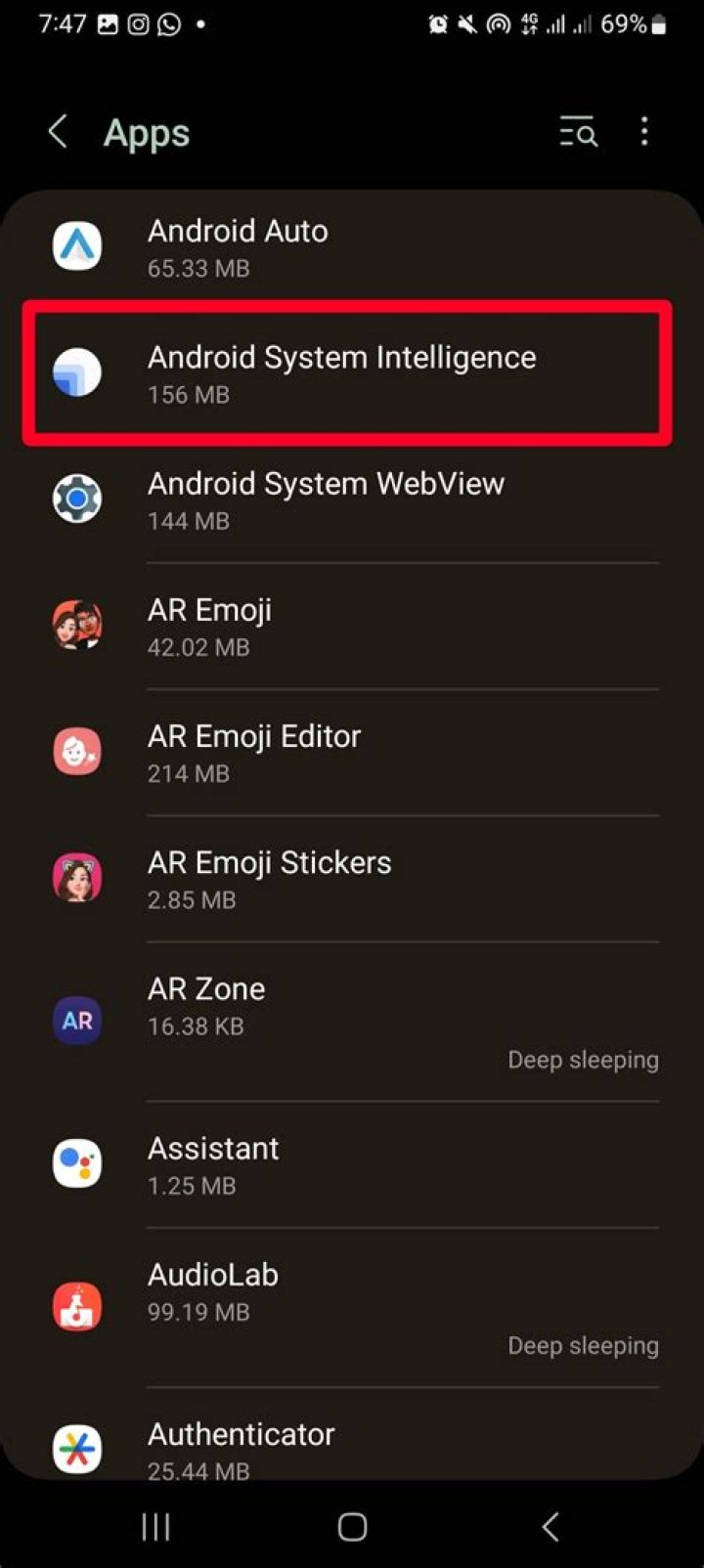 What Android system apps should I disable?