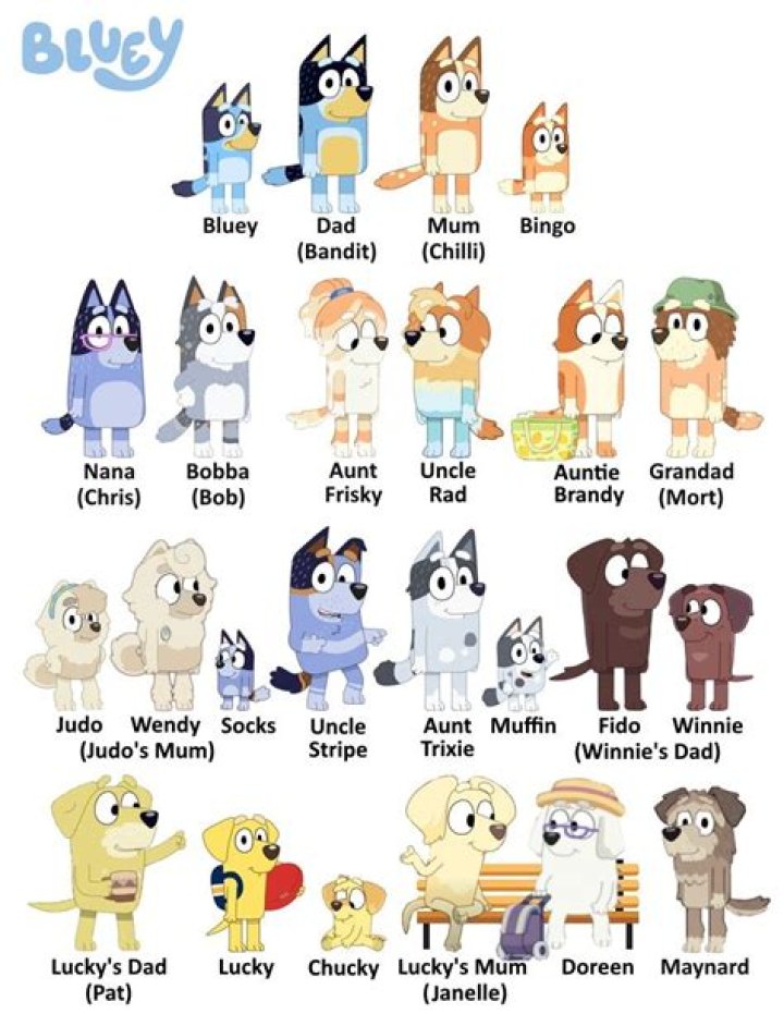 What are Blueys parents names?