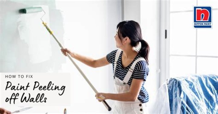 What causes paint to peel?