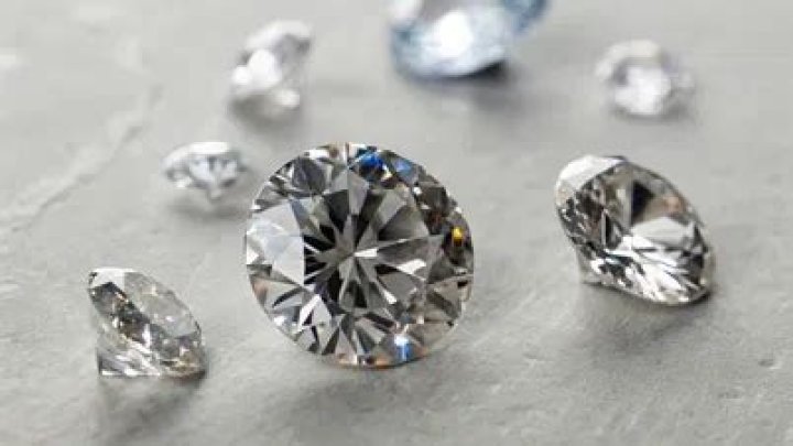 What color do real diamonds shine?