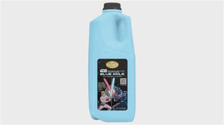 What color milk does Luke Skywalker drink?