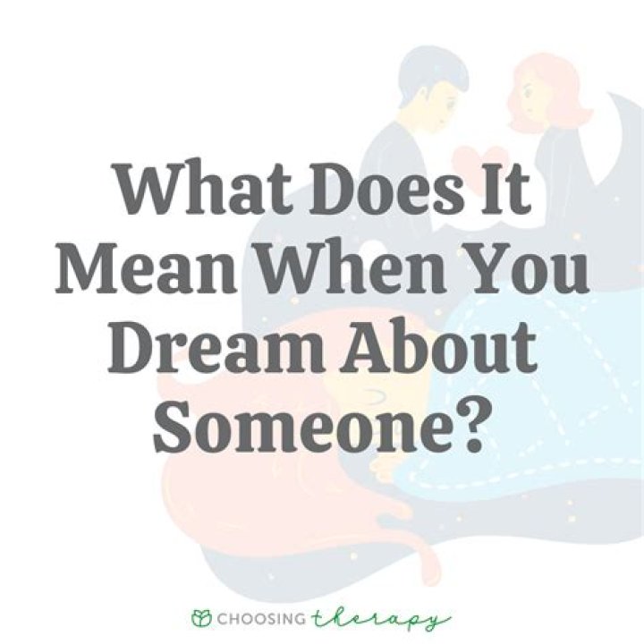 What does it mean when you dream about someone other than your partner?