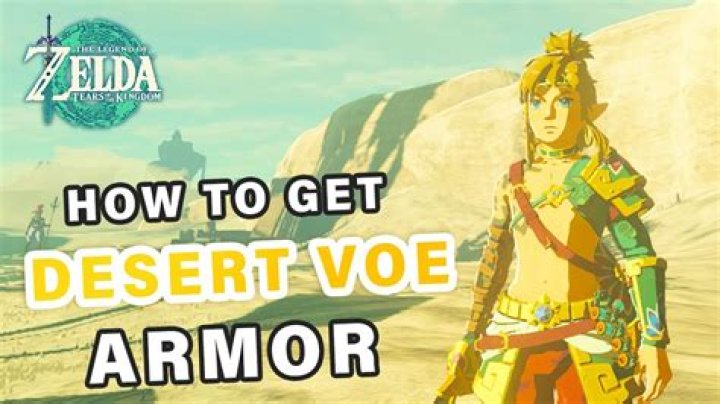 What does the desert Voe armor do?