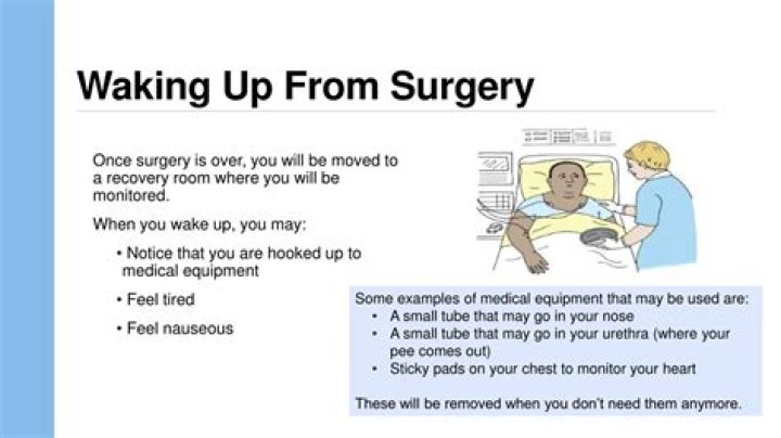 What happens if a patient wakes up during surgery?
