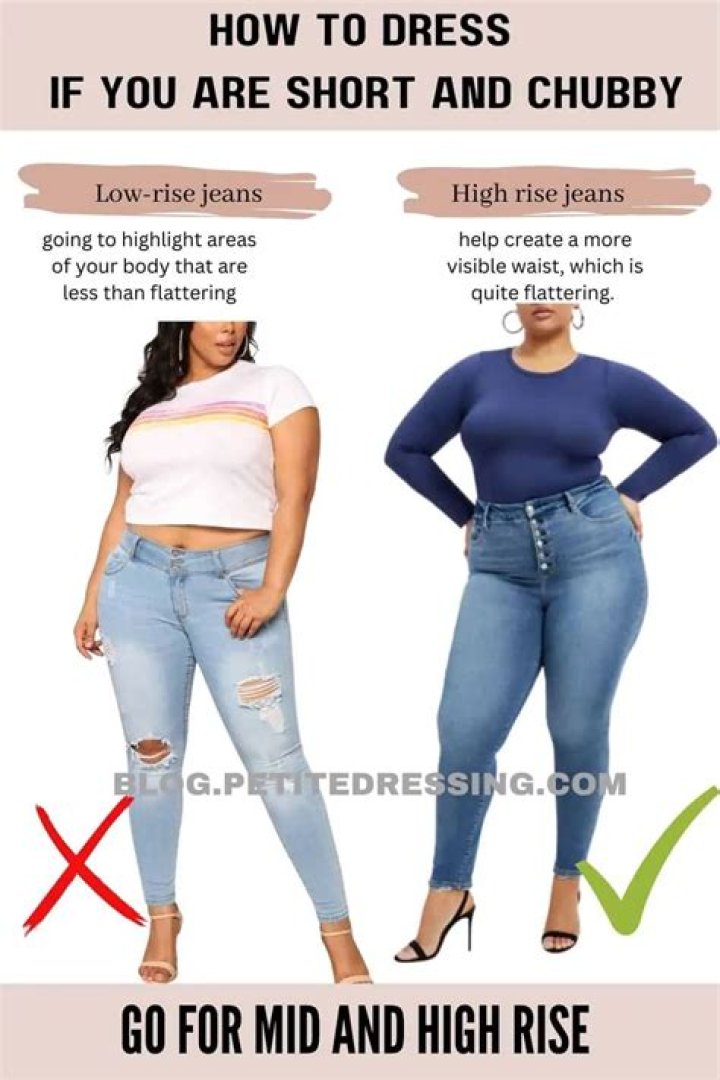 What is considered a chubby girl?