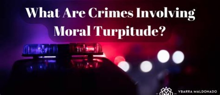 What moral turpitude means?
