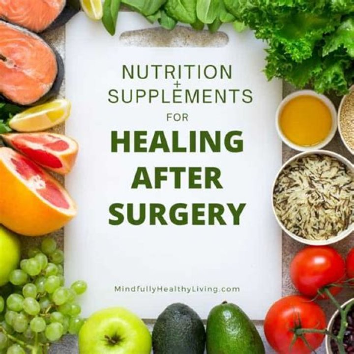 What supplements help healing after surgery?
