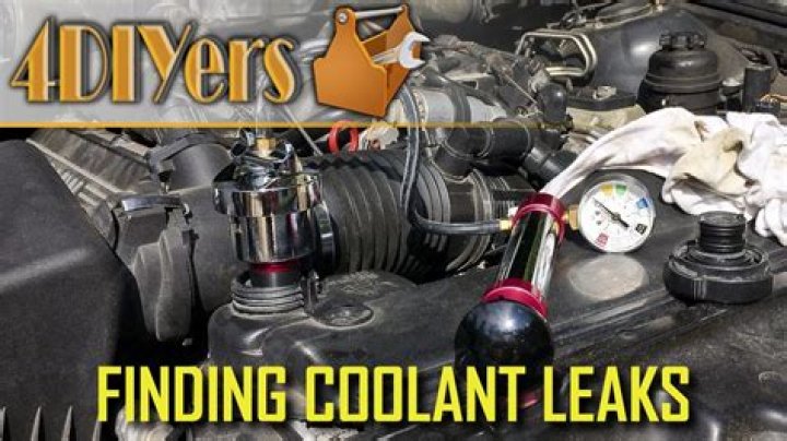 Where can coolant leak from?