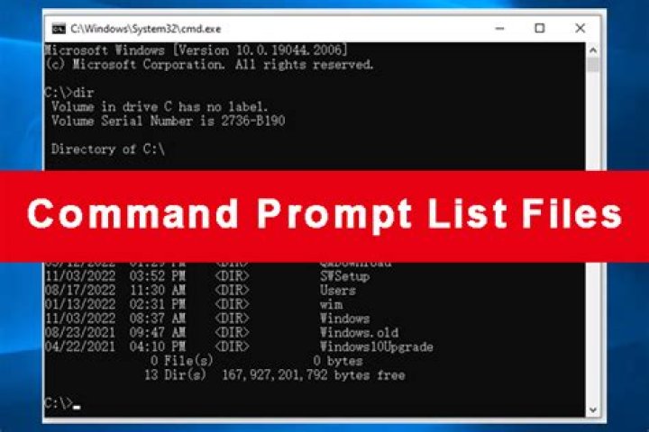 Which tar command option is used to list the files in a archive format?
