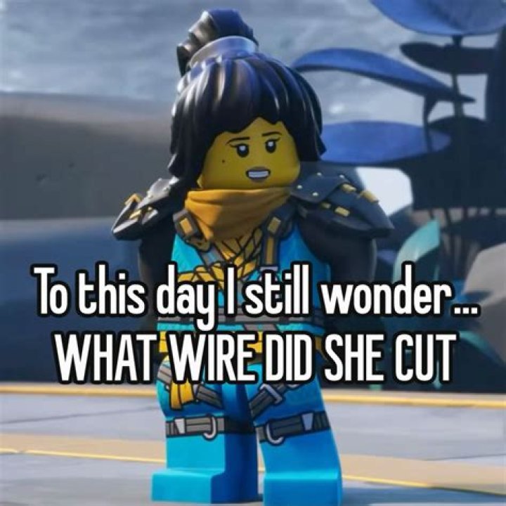 Which wire did Nya black or blue?